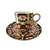 ROYAL CROWN DERBY Traditional Imari Flat Cup & Saucer Set