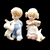 HOMCO Little Boy and Girl Figurine 1449