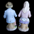 Homco Figurine Porcelain Old Couple Grapes And Shovel No Box
