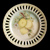  Ucagco Occupied Japan Hand Painted Lemons with Gold Trim Open Edge Plate