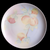 Holiday China V Hand Painted Peaches Pattern Cabinet Plate  