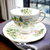 Royal Standard Wonga Vine Australian Flowers Footed Teacup & Saucer Set
