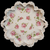  M.Z. Austria Pink & White Roses Hand-Painted Porcelain Oyster Plate