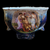 Antique Victoria 1891-1918 Carlsbad Cobalt Large Footed Vase Bowl