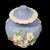 Antique Large Barbotine Majolica French Jar with Lid Vase