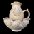 Gary Hart Art Pottery Distinctive Stoneware Wash Bowl and Pitcher Set 