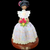 Nora Dominican Republic Faceless Doll Wood Polymer Clay Figurine
