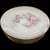 Schonwald Royal Austria O & E.G. Hand Painted Pink Roses Porcelain Plate Set of 4