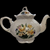 Crownford Bone China Daffodil Spring Flower Teapot, Creamer and Sugar bowl Tea Set England