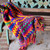 46" Handmade Granny Square Crochet Moroccan Weaved Blanket