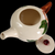 Franciscan Gladding McBean Apple Teapot & Lid USA Backstamp 6 Cup 