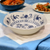 Johnson Brothers Blue Nordic Blue Onion & Floral Design Rim Square Cereal Bowl