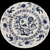  Johnson Brothers Blue Nordic Blue Onion & Floral Design Rim Dinner Plate