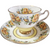 Vintage Bone China Yellow Rose Cup and Saucer Set England