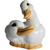 Takahashi Double Headed Duck Farm Animal Container Springtime Easter Planter  