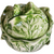 Holland Mold Ceramic Cabbage Bowl Server with Lid