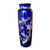 Bijutsu Toki Handpainted Cherry Blosdom Cobalt Blue Vase Japan