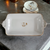  Powell Bishop & Stonier Royal Ironstone Tea Leaf Center And Gold Trim Farmhouse Butter Tray