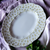 13" Meakin J & G Elysee Forget Me Not Green Oval Serving Platter