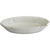 John Edwards White Ironstone Panels On Rim, Smooth Relish Dish Bowl