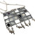 Sterling Silver Art Deco/Modernist Handmade Pendant Necklace
