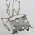 Sterling Silver Art Deco/Modernist Handmade Pendant Necklace