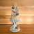 Girl Feeding Goose Bisque Porcelain Figurine