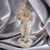  9" Wales Flower Boy Lace Porcelain Figurine Japan 