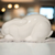 Mikasa Art Deco Revival White Porcelain Bunny Rabbit Table Sculpture Figurine