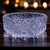 Violetta Hand Cut 24% Lead Crystal Heavy Weight Hand Cut Octagonal Fruit Bowl 