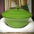 Homer Laughlin Fiesta Shamrock Green 2 Qt Round Covered Casserole Dish