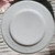 9" Rego White, Embossed Rope & Shell, No Trim Dinner Plate 