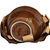  Homer Laughlin Fiesta Chocolate 3Pc Baking Bowl Set   