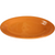  13" Homer Laughlin Tangerine Orange Oval Serving Platter
