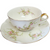 Haviland Rosalinde New York Scallop Pink, Lavender & White Flowers Flat Cup & Saucer Set