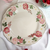 10" Cameo Florals Pink & White Embossed Flowers Dinner Plate