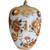 12" Large Chinese Gilded Porcelain Lidded Ginger Jar