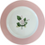  Homer Laughlin Glenwood Pink Rim, Pink/White Roses, Gold Trim Dinner Plate