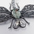 Large Kenneth Jay Lane KJL Marcasite Dragonfly Brooch/Pin