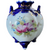 Nippon Dow Sie Cot Ure Cobalt Floral Porcelain Bowl Vase Japan