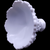  7" Fenton Hobnail Milk Glass Single Light Candlestick