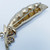 Trifari Crown Mid 1900s Pea Pod Faux Pearl Brooch Pin