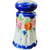 3" Flow Blue Hand Painted Floral Salt or Pepper Shakers Japan