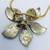 Kenneth Jay Lane KJL Pave Violet Crystal & Faux Pearl Flower Necklace