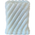 Wirths Bros Square Milk Glass EAPG Toothpick Holder Ribbed Pattern