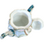 Dow Sie Cot Ure Nippon Handpainted Victorian Porcelain Four Piece Tea Set Service