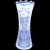  Art Deco American Brilliant Cut Crystal Corset Flower Vase