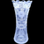  Art Deco American Brilliant Cut Crystal Corset Flower Vase