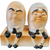 J B Betsons China Hand Painted Humpty Dumpty Salt & Pepper Shakers Japan