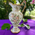 Ardalt Porcelain Flowers Gilded Vase Pitcher